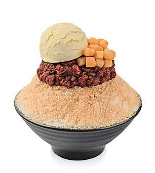 인절미통팥빙수